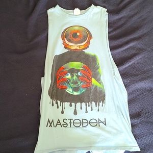 Mastodon Cut sleeves muscle tank 2019 tour merch - Size medium